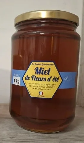 Pot de miel de fleurs d’été, 1 kg