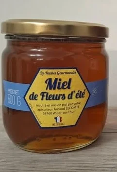 Pot de miel de fleurs d’été, 500 g